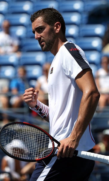 Sock of US overwhelms 2014 Open champ Cilic to reach 4th Rd